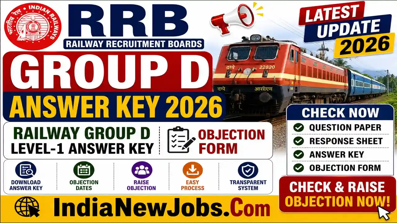 RRB Group D Answer Key 2026