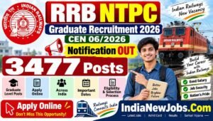 RRB NTPC Graduate Recruitment 2026
