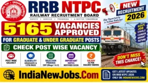 RRB NTPC Recruitment 2026