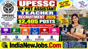 UP PRT Assistant Teacher Recruitment 2026