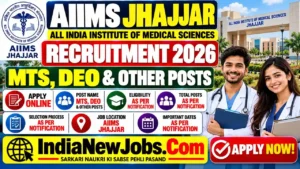 AIIMS Jhajjar Recruitment 2026