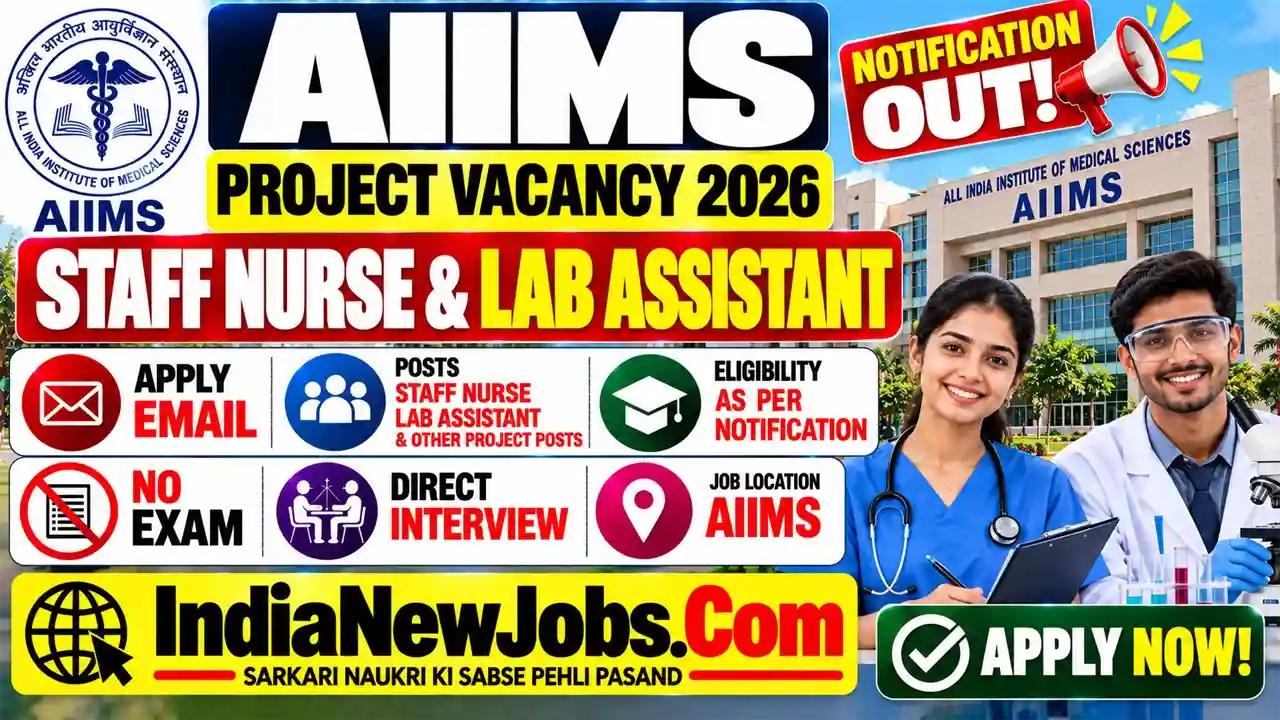 AIIMS Project Vacancy 2026