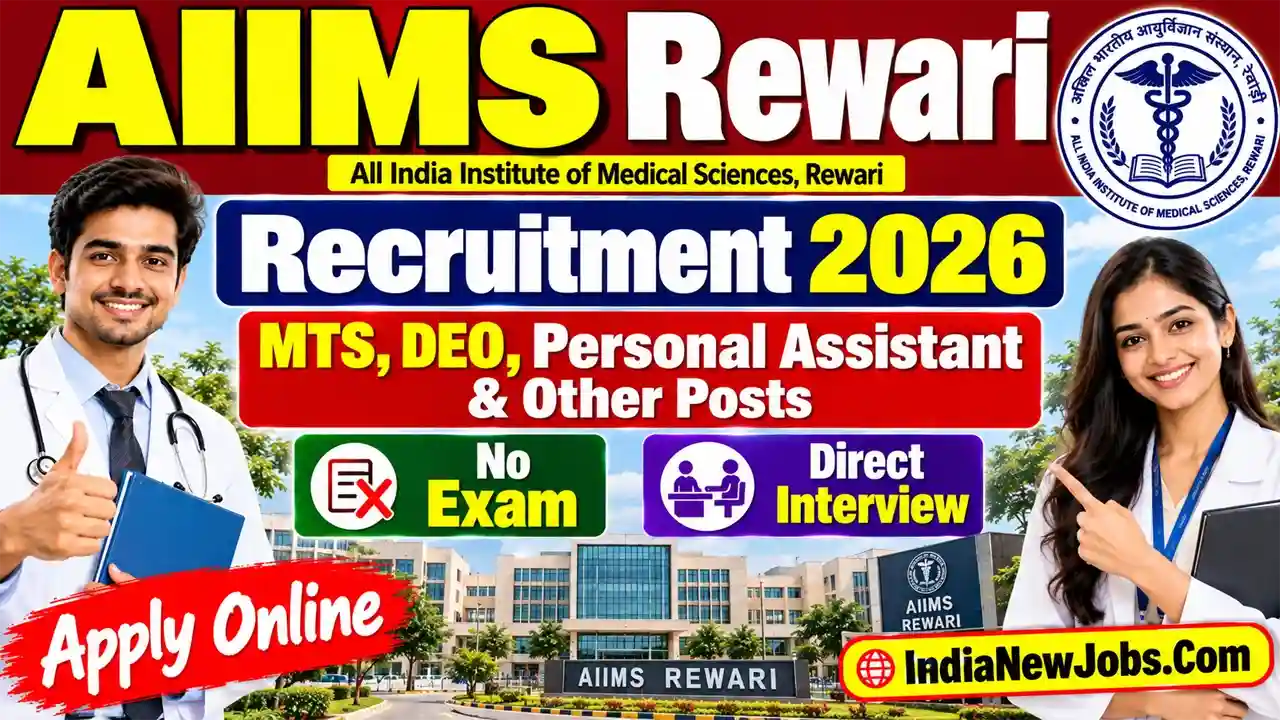 AIIMS Rewari Recruitment 2026