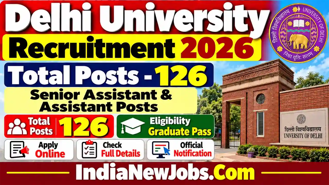 Delhi University Recruitment 2026