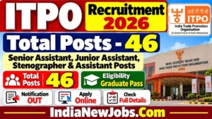 ITPO Recruitment 2026