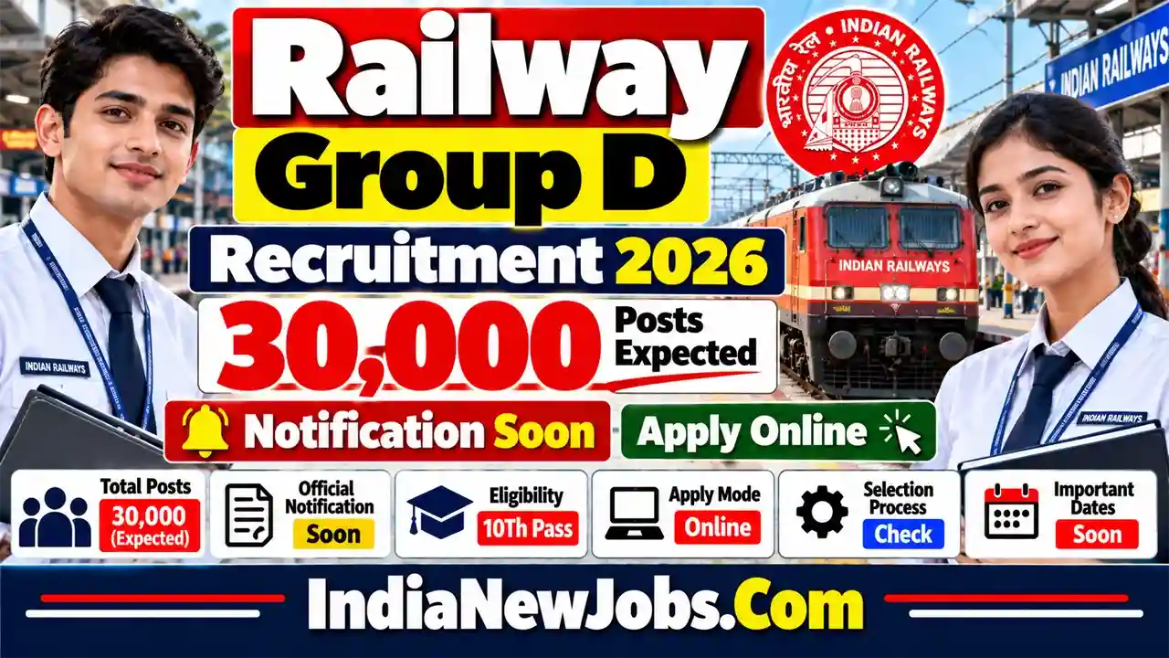 Railway Group D Vacancy 2026