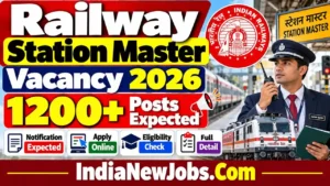 Railway Station Master Vacancy 2026