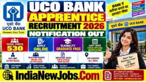 UCO Bank Apprentice Recruitment 2026